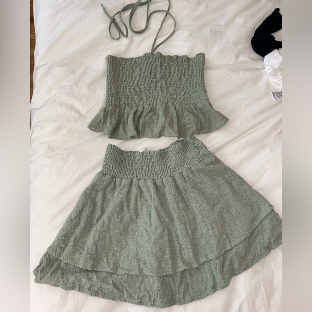 Sage Green 2 piece set